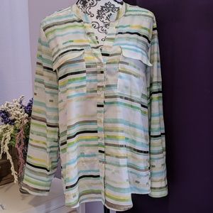 Calvin Klein Button Down Top